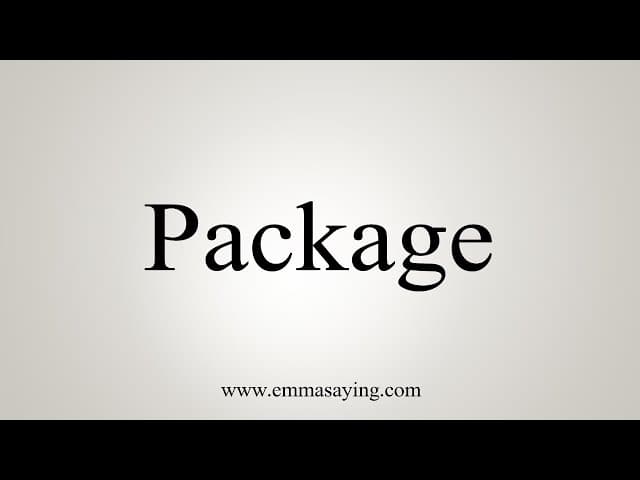 Package With Iq